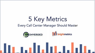 Webinar Recording: 5 Metrics Every Call Center Manager Should Know